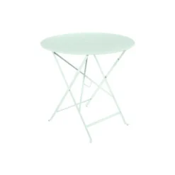 Table ronde pliante en acier Bistro Fermob - Ø 77 x 74 cm