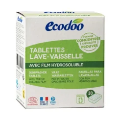 Tablettes lave vaisselle coloris blanc - 30 x 10 g