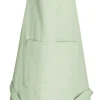 Tablier recyclé Ada coloris vert - 72 x 85 cm