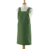 Tablier recyclé Gen coloris vert - 120 x 85 cm