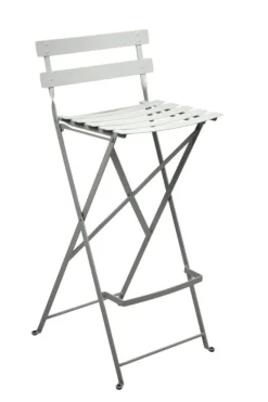 Tabouret haut Bistro en acier Fermob - 42 x 31 x 74 cm