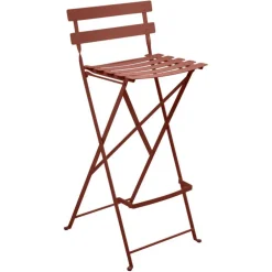 Tabouret haut Bistro en acier Fermob - 42 x 31 x 74 cm