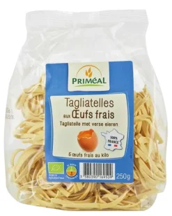 Tagliatelles aux oeufs 250 g PRIMEAL