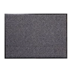 Tapis absorbant en fibre gris Sweetsol Evolution - 60 x 40cm