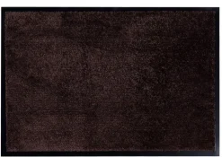 Tapis absorbant en microfibres marron Sweetsol - 90 x 60 cm