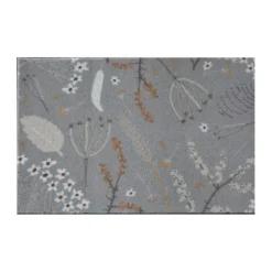 Tapis absorbant intérieur Sweetsol imprimé Fleurs séchées - 60 x 40 cm