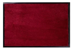 Tapis absorbant rouge en microfibres Sweetsol - 90 x 60 cm