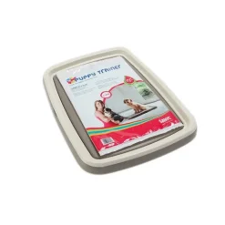 Tapis éducateur chiots large Savic avec plateau