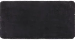 Tapis gris ombre en polyester Eddy - 70 x 140 cm