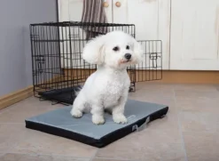 Tapis imperméable pour chien gris Expédition Scruffs – Taille M