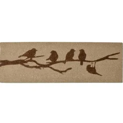 Tapis oiseaux sur branche 120x40 cm