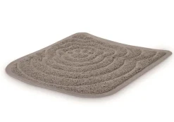 Tapis pour maison de toilette d’angle Nestor Corner gris