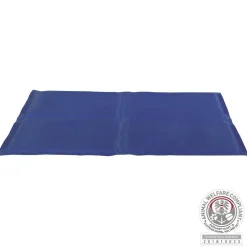 Tapis rafraîchissant pour chien coloris bleu Trixie - 60 x 100 cm