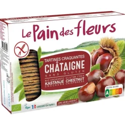 Tartines craquantes à la châtaigne Pain Des Fleurs 300 g