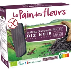 Tartines craquantes au riz noir bio en sachet de 150 g