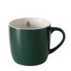 Tasse jumbo verte en céramique Anina - Ø 9,5 x 9 cm