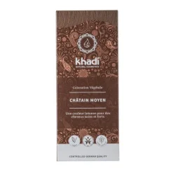 Teinture aux plantes Châtain moyen Khadi - 100 g