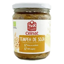 Tempeh bio Celnat Pot verre - 250 g