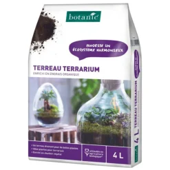 Terreau pour terrarium en sac botanic® - 4 L