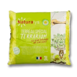 Terreau spécial terrarium Naturalys - 3 L