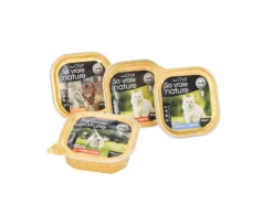 Terrine pour chat stérilisé au saumon et légumes Sa vraie nature - 100 g