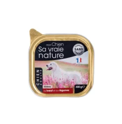 Terrine pour chien au bœuf et aux légumes Sa vraie nature - 300 g