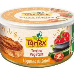 Terrine végétale légumes du soleil en boîte de 125 g