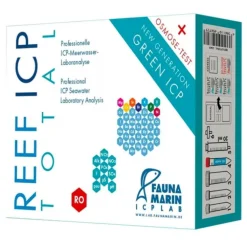 Test de laboratoire aquarium complet, FAUNA MARIN, modèle Reef ICP - analyse totale