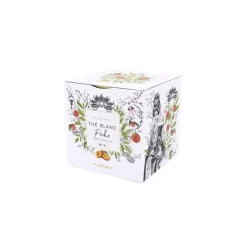 Thé blanc à la pêche bio 24 sachets en boite cube métal