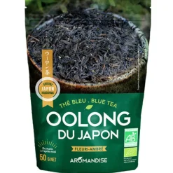 Thé bleu Oolong du Japon bio Aromandise - 50 g