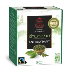 Thé Chun Cha bio Thés de la Pagode - 60 g / 30 infusettes