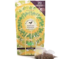 Thé glace bio mangue passion Terre d'OC - 80 g