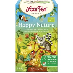 Thé Happy Nature bio Yogi Tea - 17 sachets