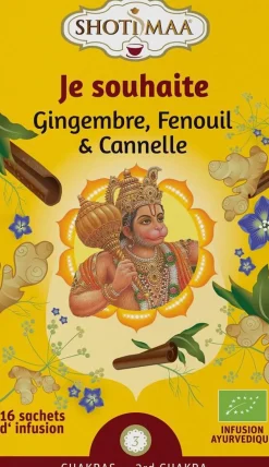 Thé Je souhaite Shoti Maa bio - 16 x 2 g