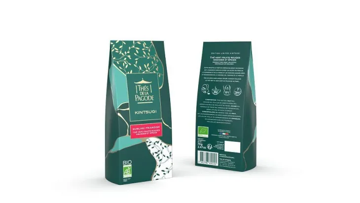 Thé vert bio Sublime friandise édition 2023 Kintsugi Thé de la Pagode - 70 g