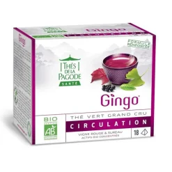 Thé vert Gingo bio - 18 infusettes