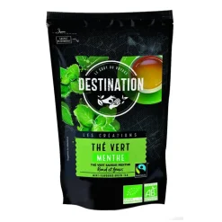 Thé vert menthe Chine bio 200g