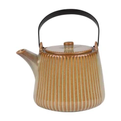 Théière avec filtre en grès vert Tiao - 1 L