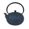 Théière en fonte bleue avec filtre Spirale - 1,2 L