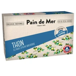 Thon à l'huile d'olive en boîte Pain de Mer - 120 g