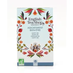 Thés et infusions bio bien-être English Tea Shop - 20 sachets