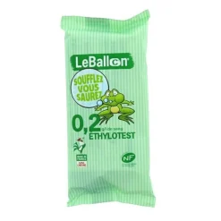 Éthylotest chimique Le Ballon 0,2 g Contralco - Spécial jeune conducteur