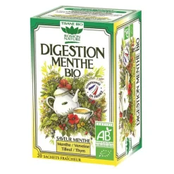 Tisane digestion menthe bio en boite de 32 g