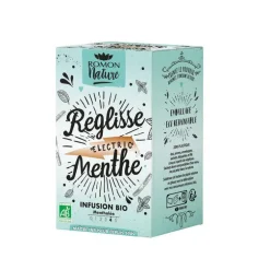 Tisane Réglisse menthe bio Romon Nature - 16 sachets