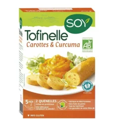 Tofinelles aux carottes et curcuma bio 200 g