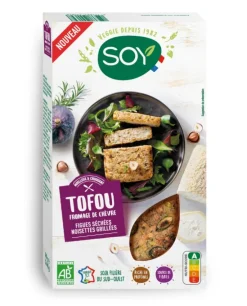 Tofou fromage de chèvre et figues bio Soy - 2 x 90 g