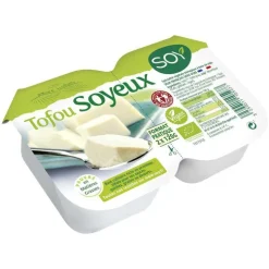 Tofu soyeux nature Soy - 2 x 120 g