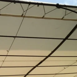 Toile d'ombrage universelle pour tonnelle coloris beige Couleurs du monde - 3 x 4 m