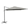 Toile pour parasol déporté coloris taupe - 3 x 4 m
