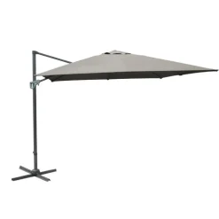 Toile pour parasol déporté coloris taupe - 3 x 4 m